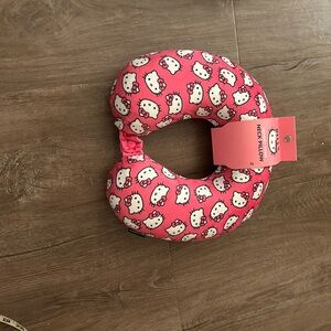 NWT Hello Kitty Pink Neck Pillow